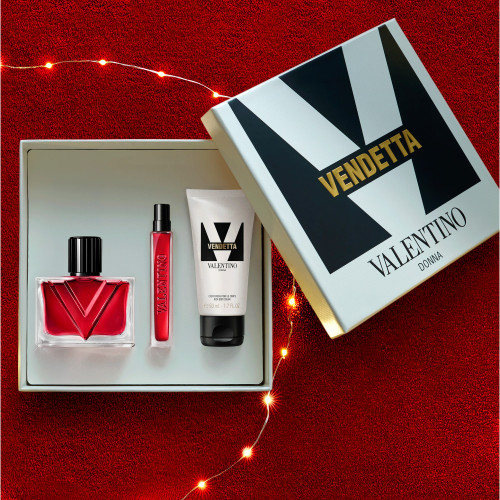 Vendetta Donna - Blumig-gourmander, holziger Eau de Parfum für Damen VALENTINO 